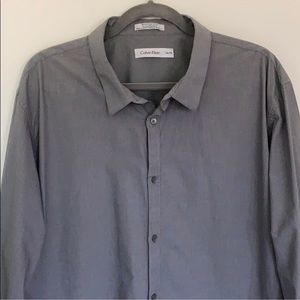 Calvin Klein button Down Men’s Dress Shirt. Size XXL